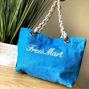 Free’s Mart Denim Handbag NWOT